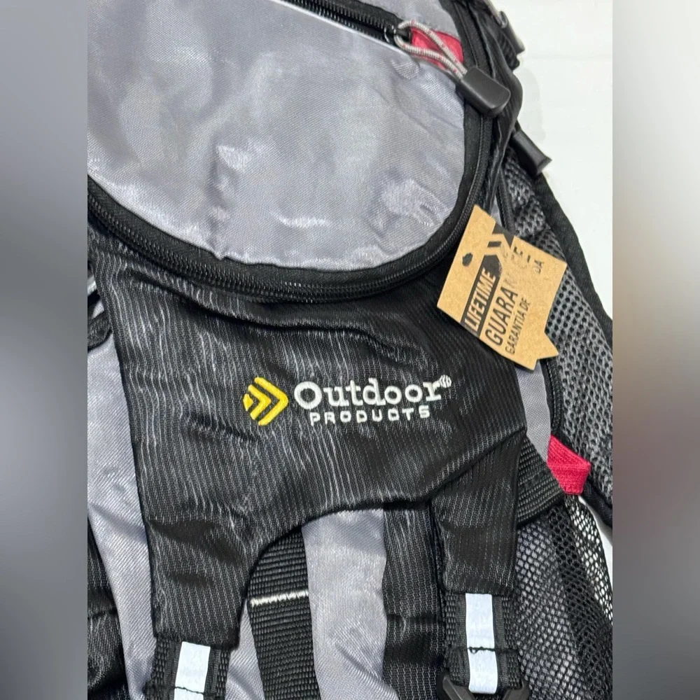 Outdoor Black and Gray Men's Backpack